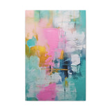 Urban Symphony Abstract Motion Art Matte Canvas, Stretched, 1.25"
