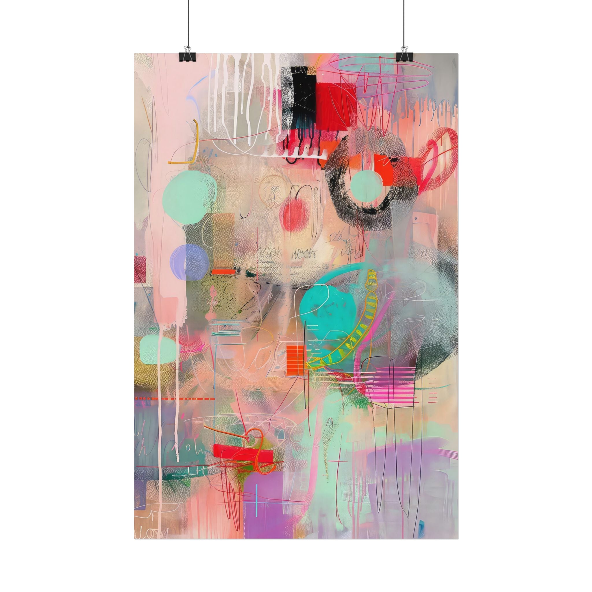 Carnival of Colors Fine Art Poster Poster