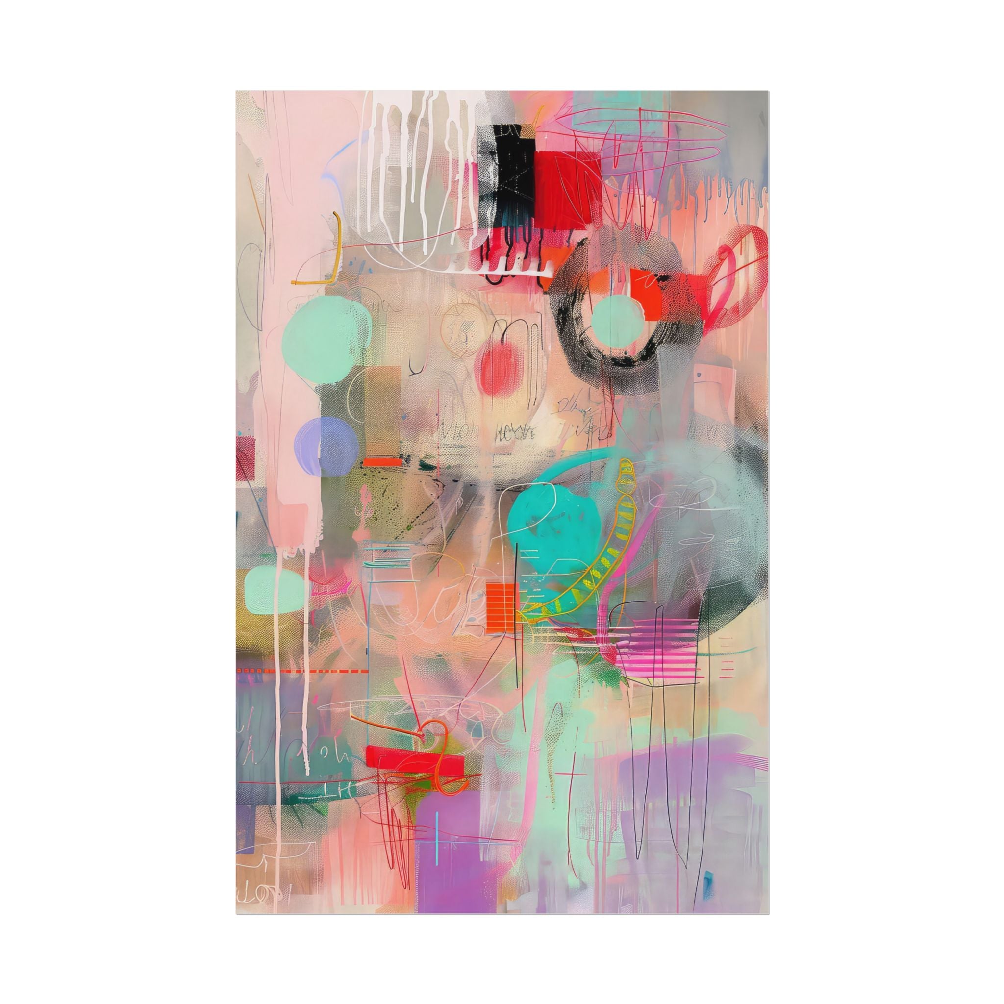 Carnival of Colors Fine Art Poster Poster