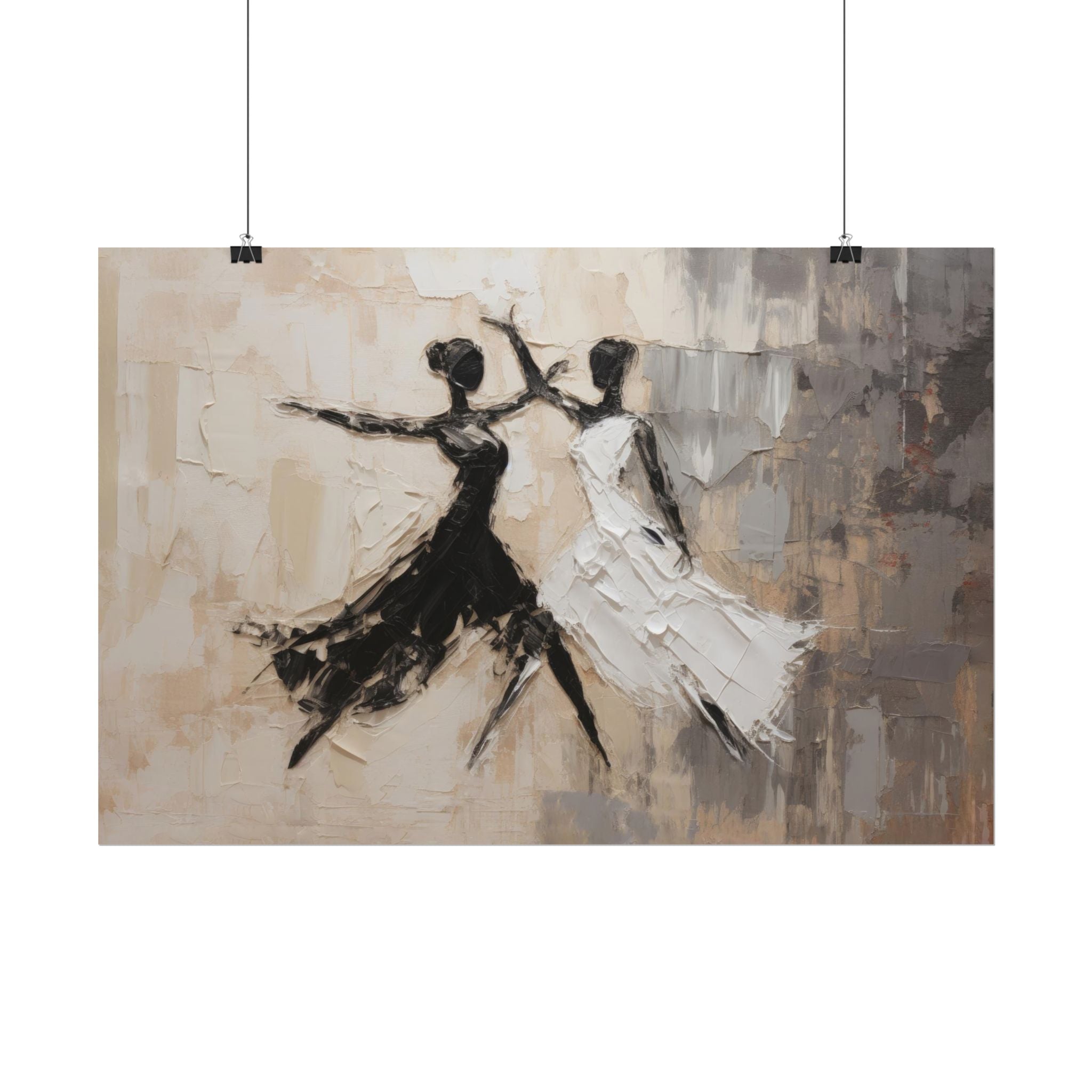 Dancers Fine Art Poster