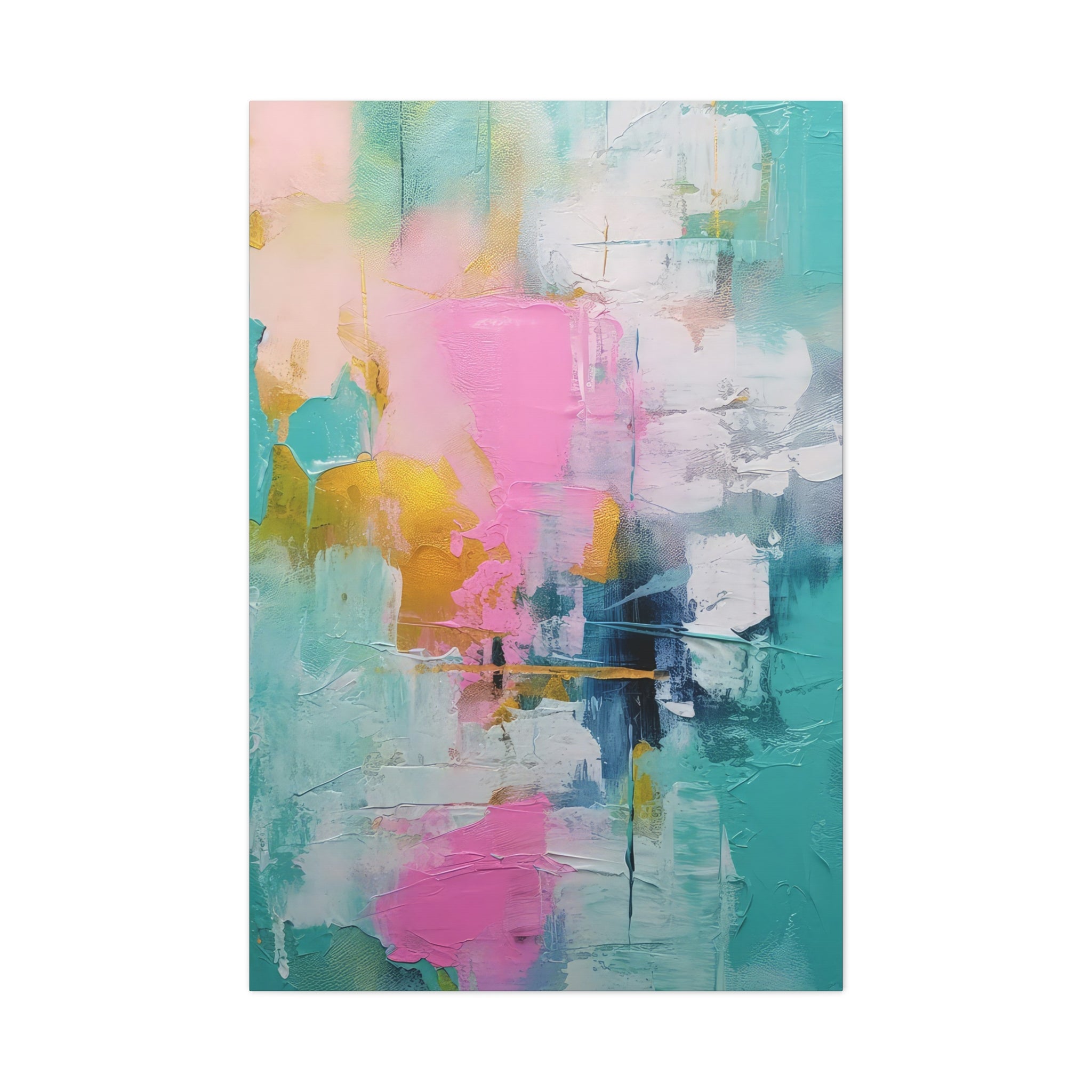 Urban Symphony Abstract Motion Art Matte Canvas, Stretched, 1.25"