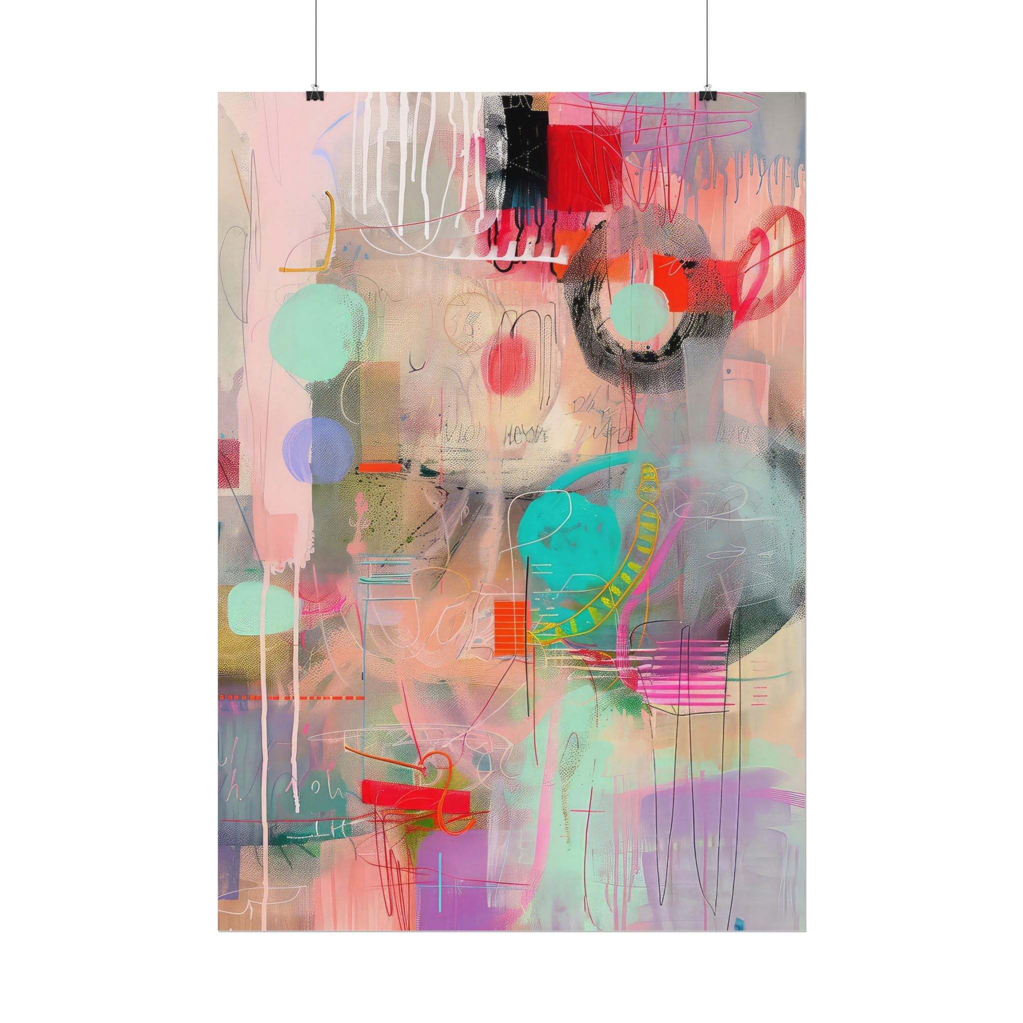 Carnival of Colors Fine Art Poster Poster