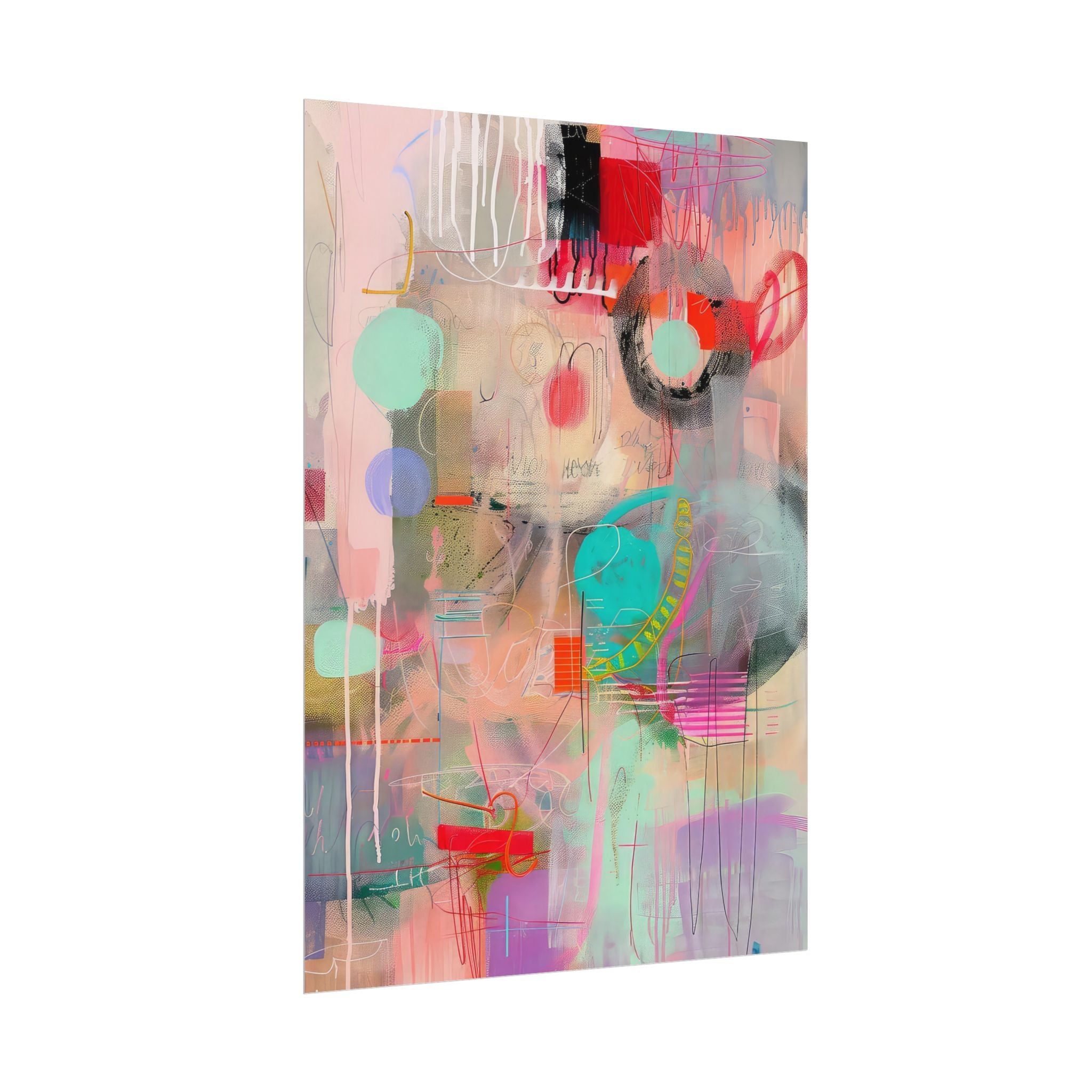 Carnival of Colors Fine Art Poster Poster