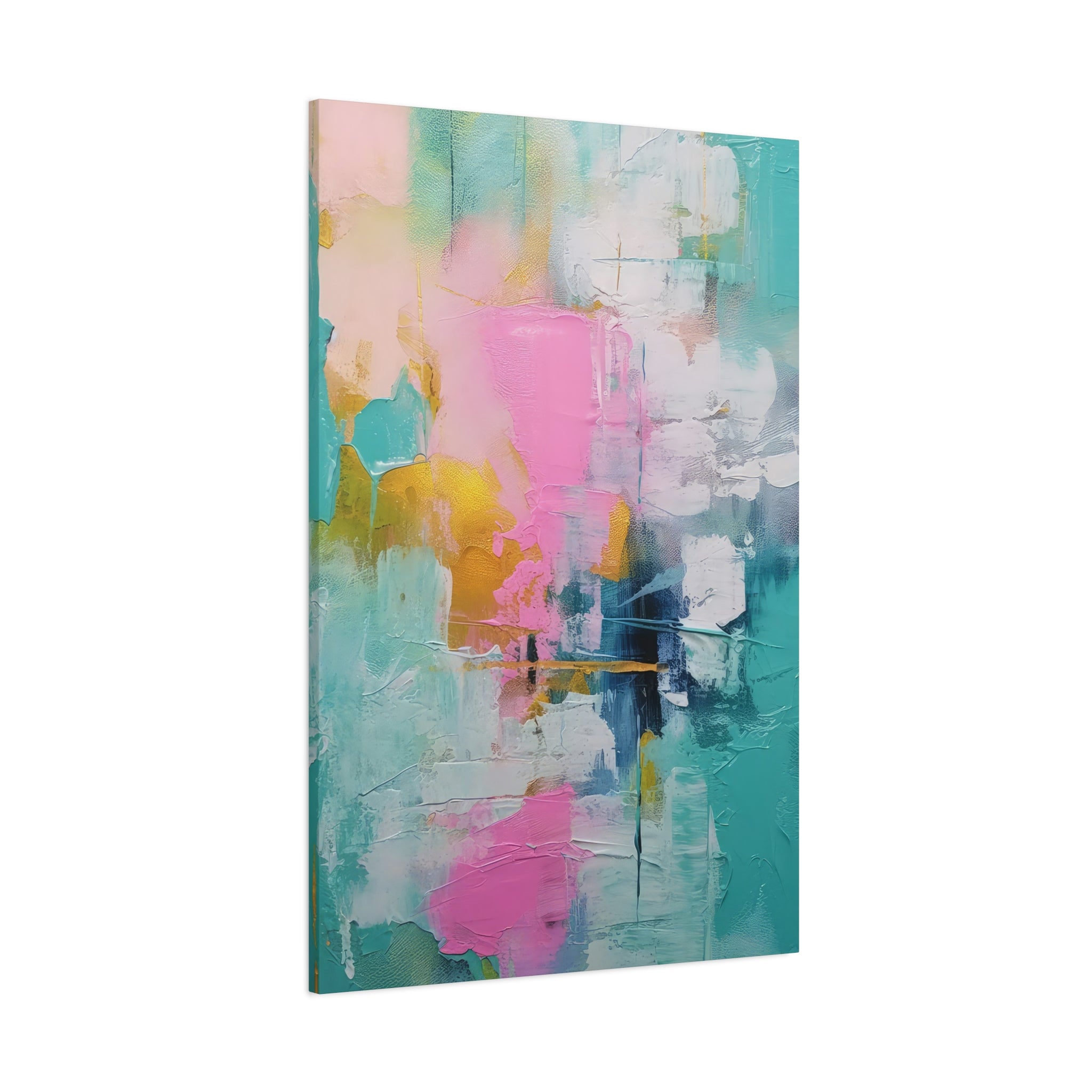 Urban Symphony Abstract Motion Art Matte Canvas, Stretched, 1.25"