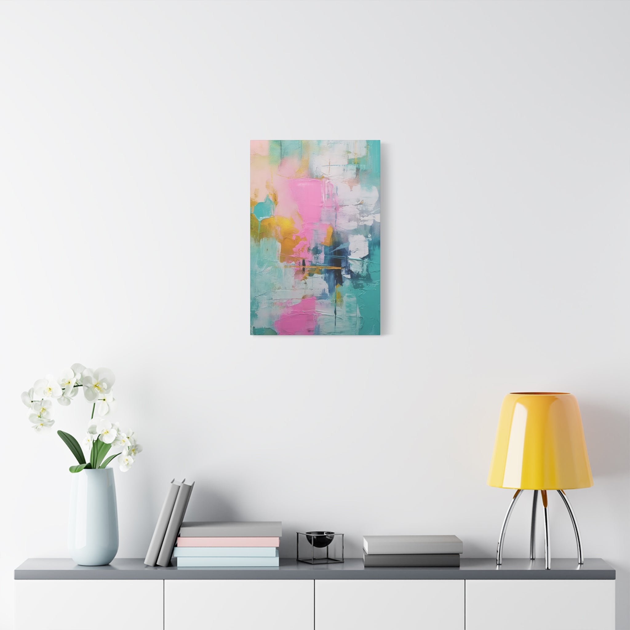 Urban Symphony Abstract Motion Art Matte Canvas, Stretched, 1.25"