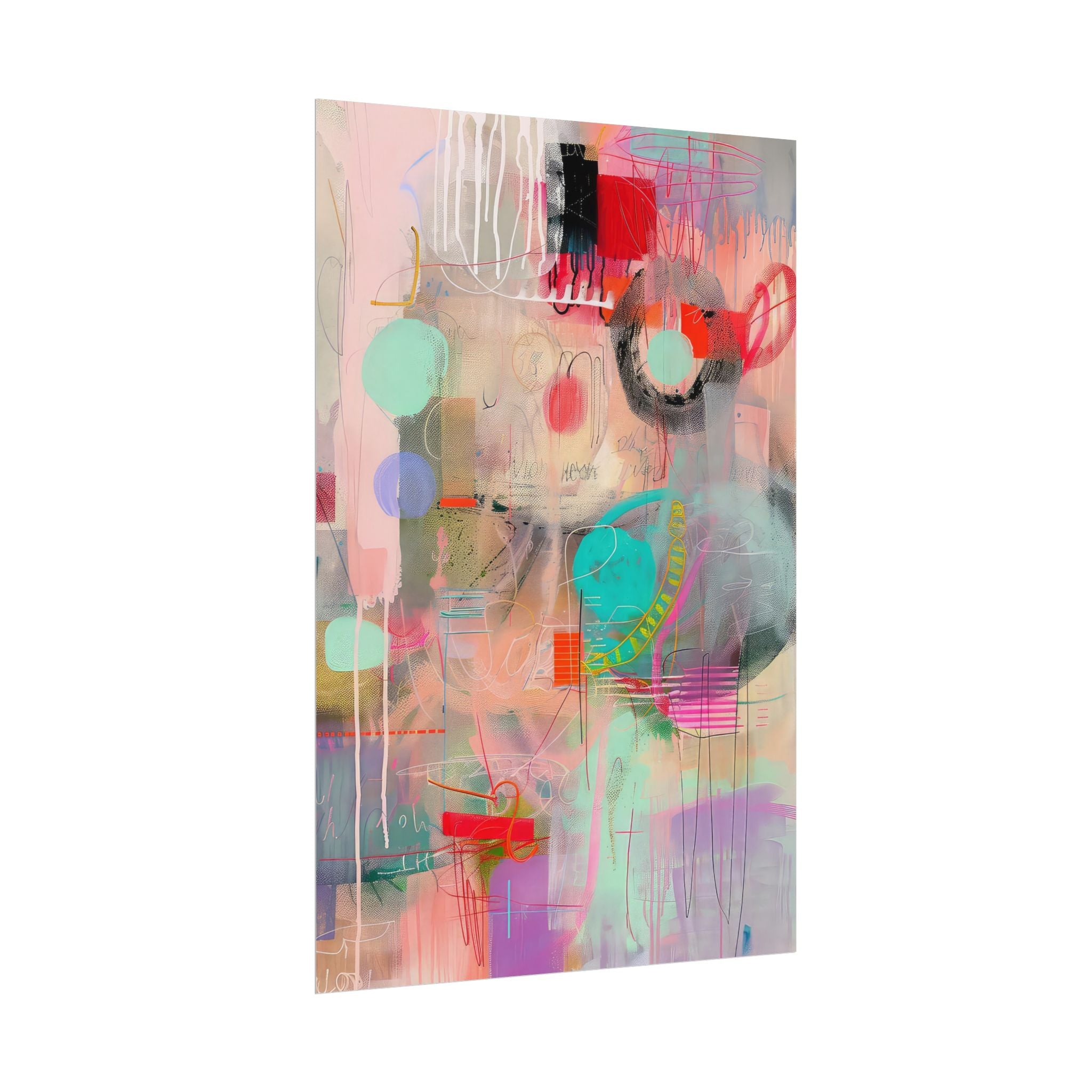 Carnival of Colors Fine Art Poster Poster