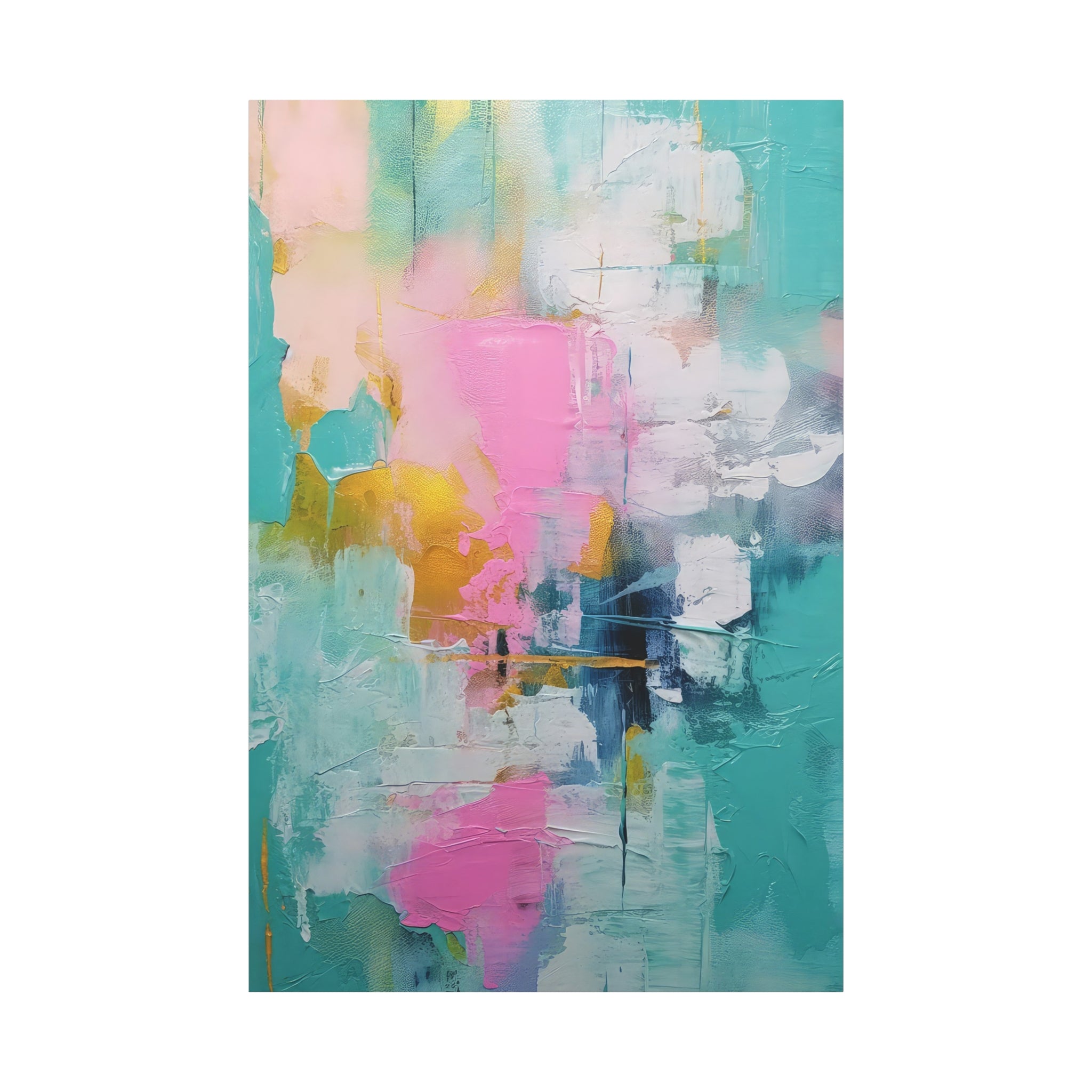 Urban Symphony Abstract Motion Art Matte Canvas, Stretched, 1.25"