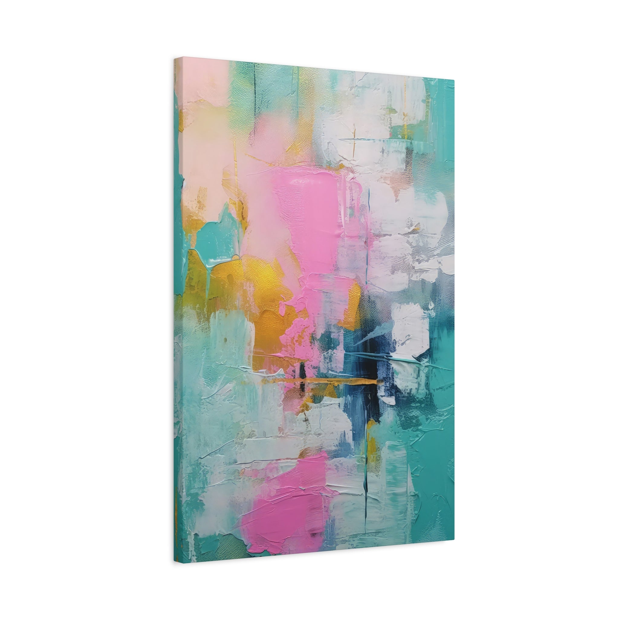 Urban Symphony Abstract Motion Art Matte Canvas, Stretched, 1.25"